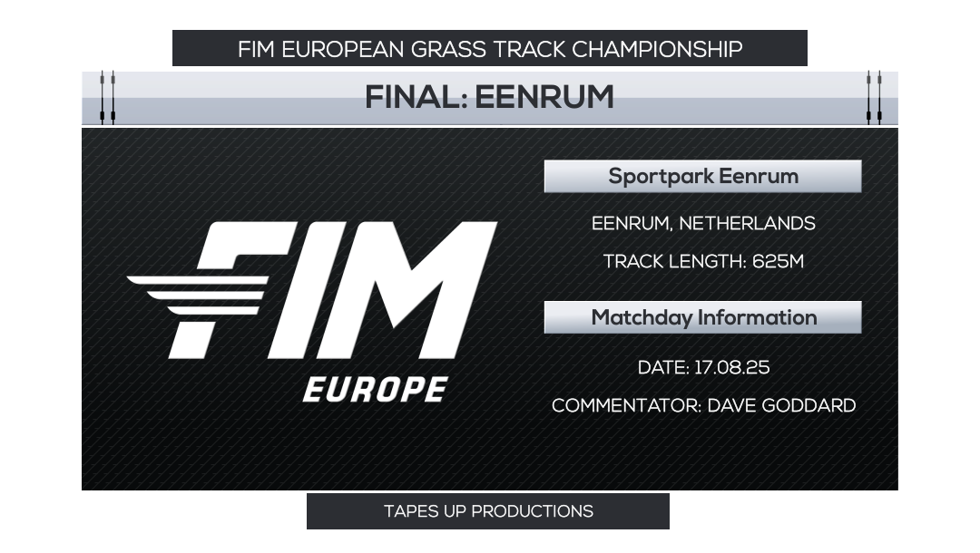 2025 European Grasstrack Final - Eenrum NED